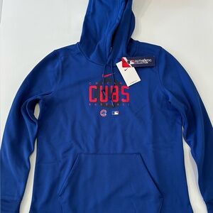 Nike Royal Blue Chicago Cubs Baseball Hoodie